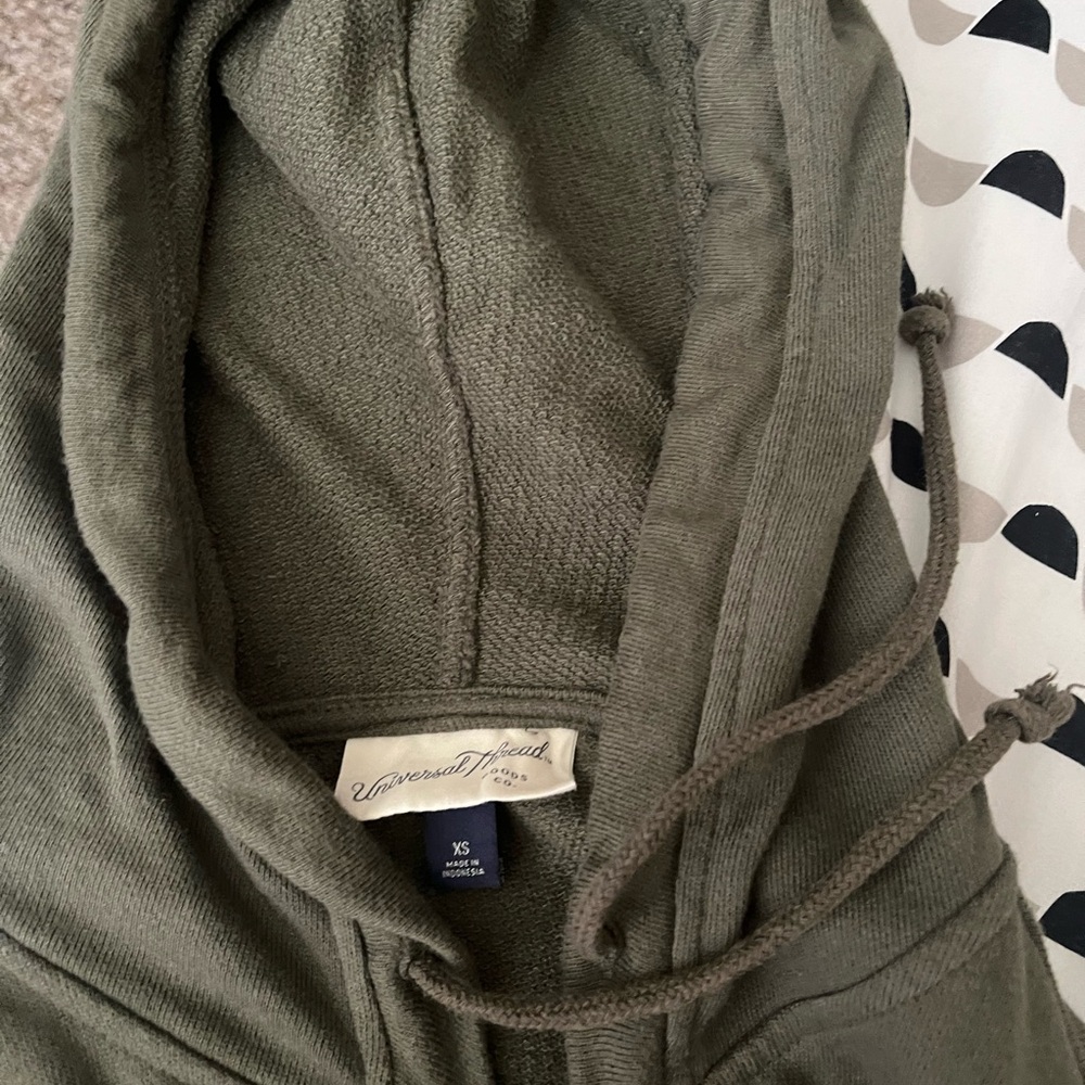 Tan and cream zip up jacket